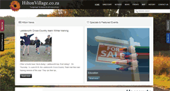 Desktop Screenshot of hiltonvillage.co.za